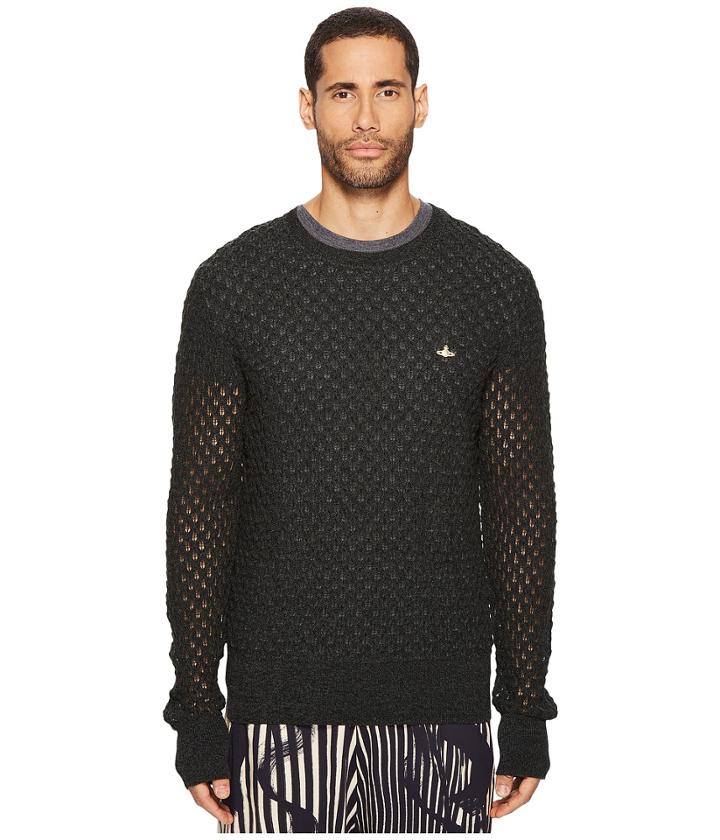 Vivienne Westwood - Fern Knit Crew Neck Sweater