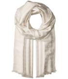 Tory Burch - Lurex Traveler Oblong Scarf