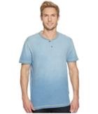 Agave Denim - Durban Short Sleeve Three-button Henley