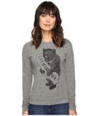 The Original Retro Brand - California Bear/map Superfuzzy Sweatshirt