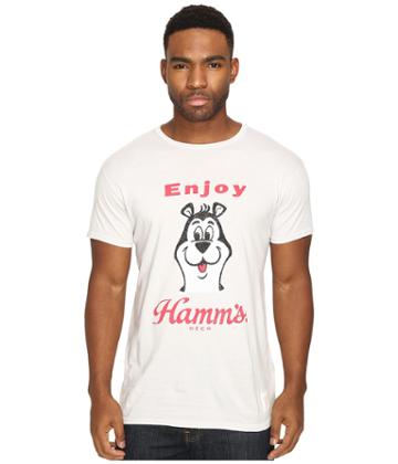 The Original Retro Brand - Hamms Beer Vintage Cotton Short Sleeve Tee