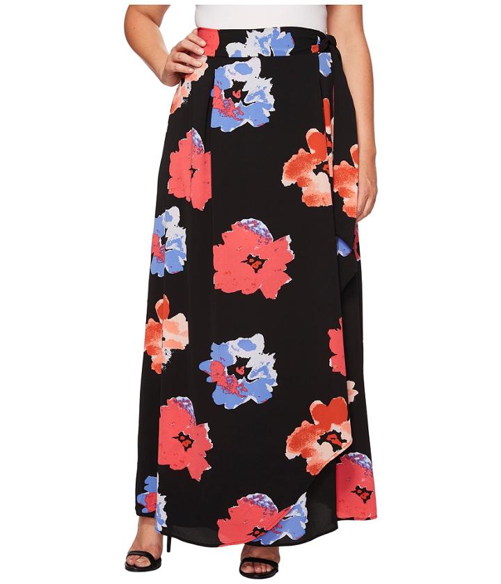 Kiyonna - Celine Chiffon Maxi Skirt