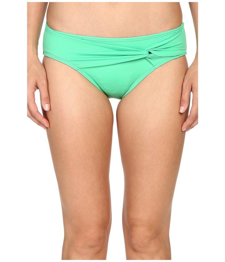 Tommy Bahama - Pearl Twist-front High-waist Bikini Bottom