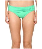 Tommy Bahama - Pearl Twist-front High-waist Bikini Bottom