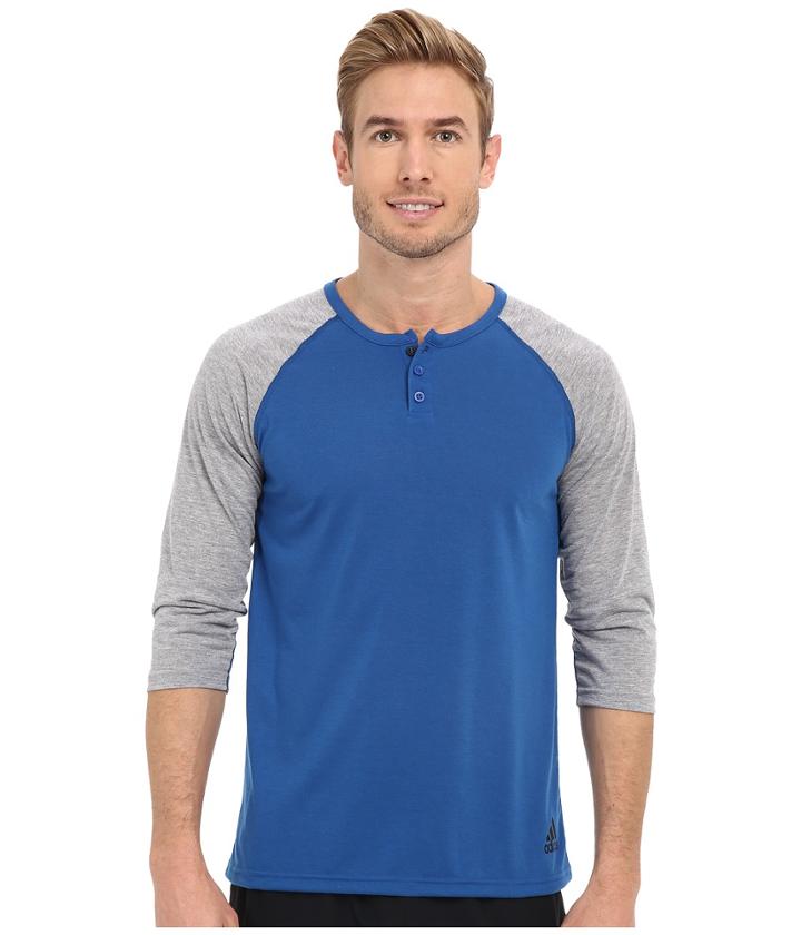 Adidas - Ultimate 3/4 Sleeve Henley