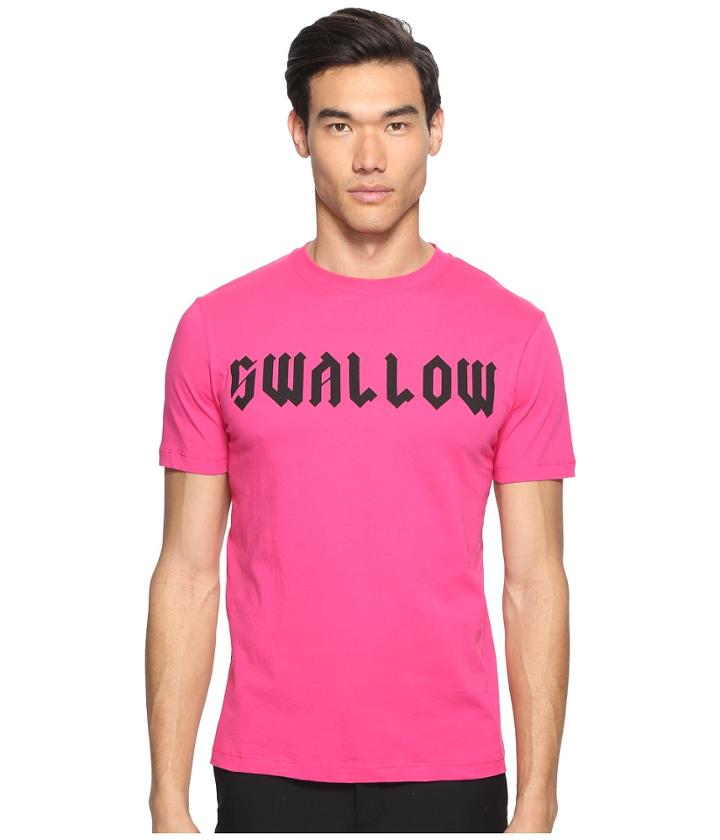 Mcq - Gothic Swallow Short Sleeve T-shirt