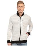 Kenneth Cole Sportswear - Striped Knit Jacket