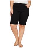 Nydj Plus Size - Plus Size Briella Shorts In Black