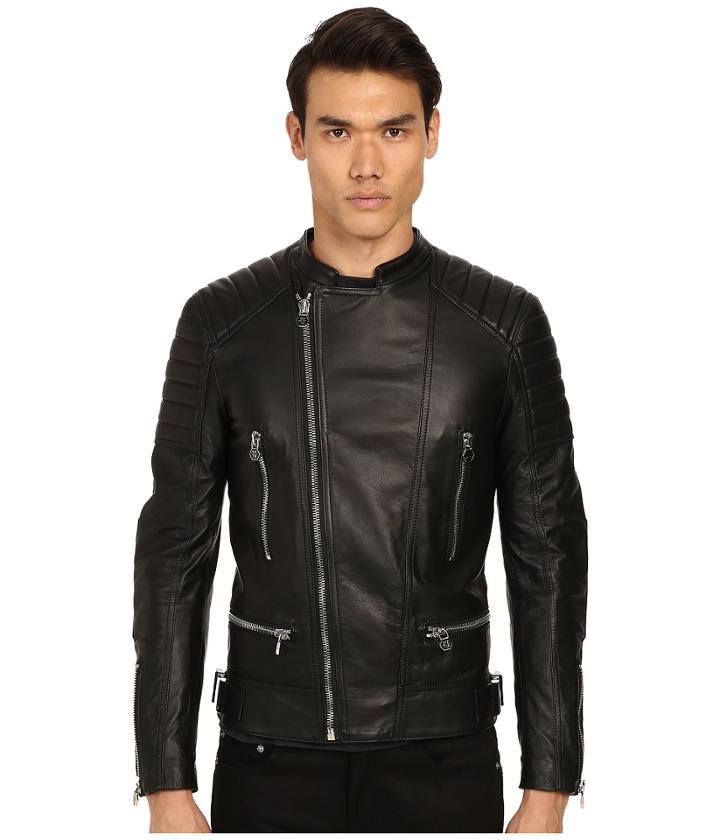 Philipp Plein - Leather Motor Jacket