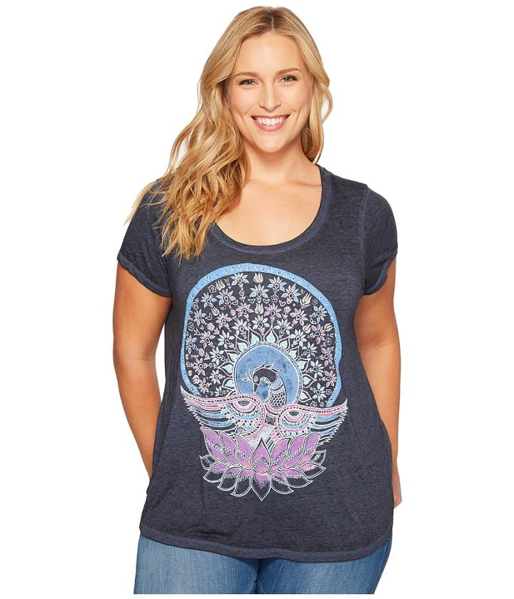 Lucky Brand - Plus Size Swan Tee
