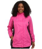 Columbia - Plus Size Tested Tough In Pink Rain Jacket Ii