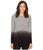 Tribal - Long Sleeve Dip-dye Crew Neck Sweater