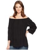 Wrangler - Off The Shoulder Top With Lace Insets