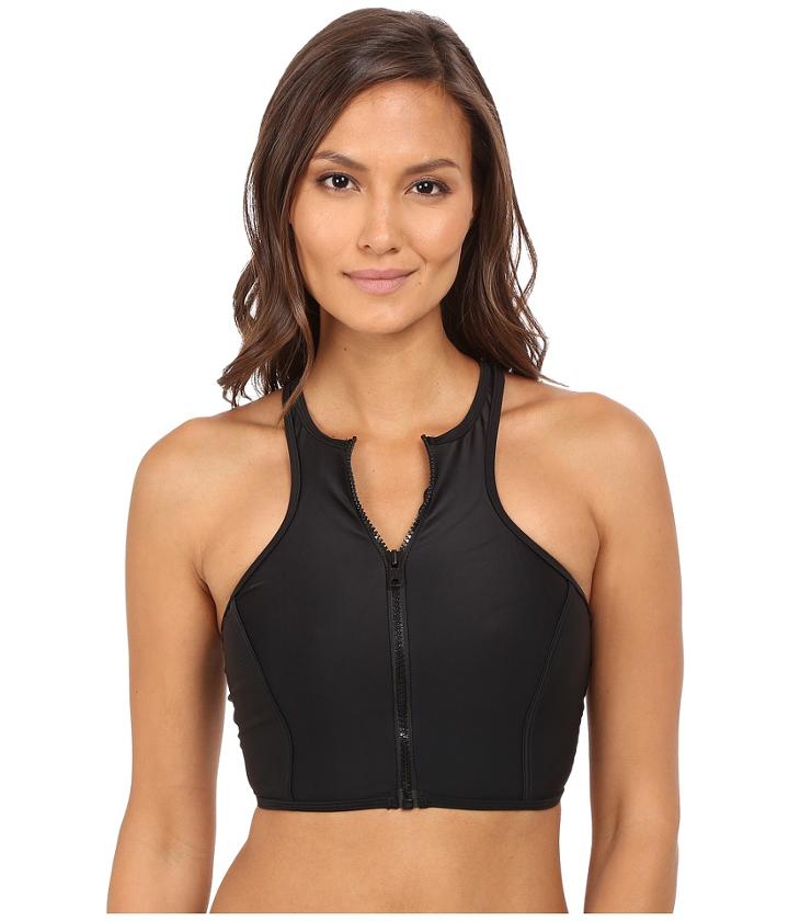Body Glove - Vision Zip Front Crop Top