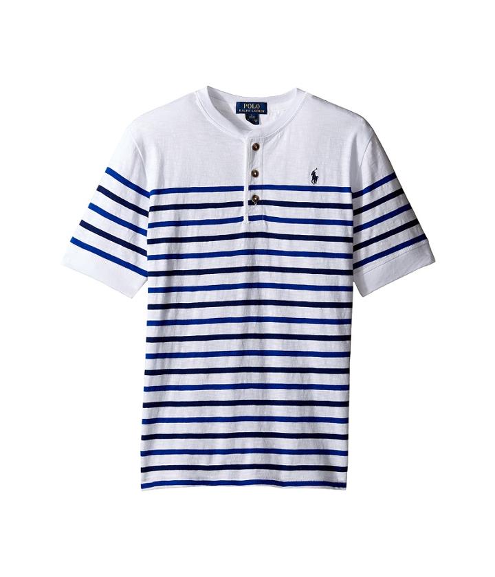 Polo Ralph Lauren Kids - Gauze Jersey Short Sleeve Henley