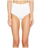 Kate Spade New York - Core Solids #79 Scalloped High-waist Bikini Bottom