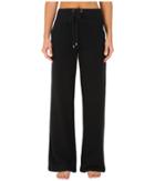 Yummie By Heather Thomson - Wide Leg Pants W/ Ribbed Detail