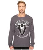 Rock And Roll Cowboy - Long Sleeve Thermal Henley P8-9244