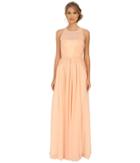 Donna Morgan - Illusion Neck With Lace Trim