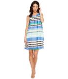 Calvin Klein - Printed A-line Dress