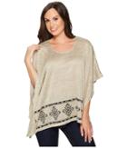 Roper - 1419 Poly Cotton Sweater Knit Poncho