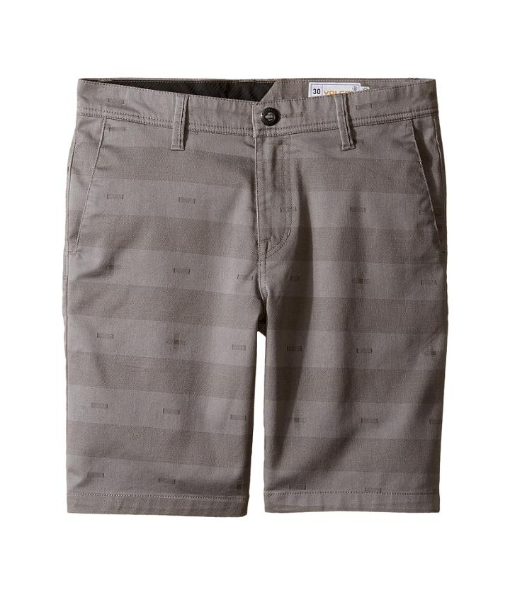 Volcom Kids - Frickin Modern Stretch Print Shorts