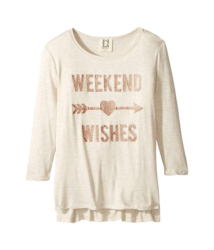 People's Project La Kids - Wishes 3/4 Knit Tee