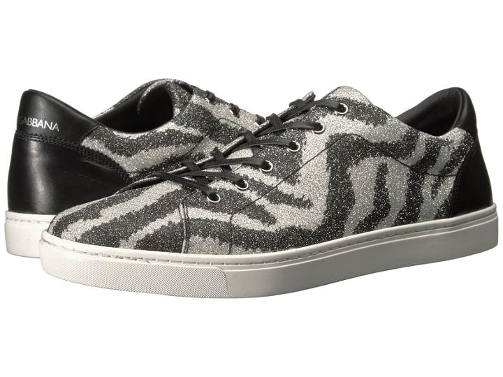 Dolce &amp; Gabbana - Glitter Zebra Sneaker