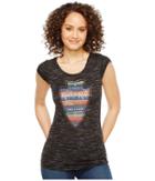 Rock And Roll Cowgirl - Cap Sleeve Tee 49t2106
