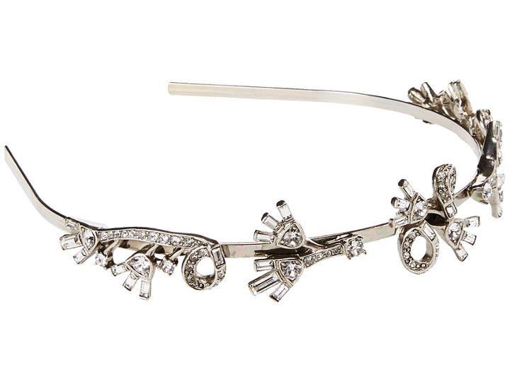 Oscar De La Renta - Floral Baguette Headband