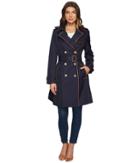 Lauren Ralph Lauren - Trench W/ Faux Leather Piping