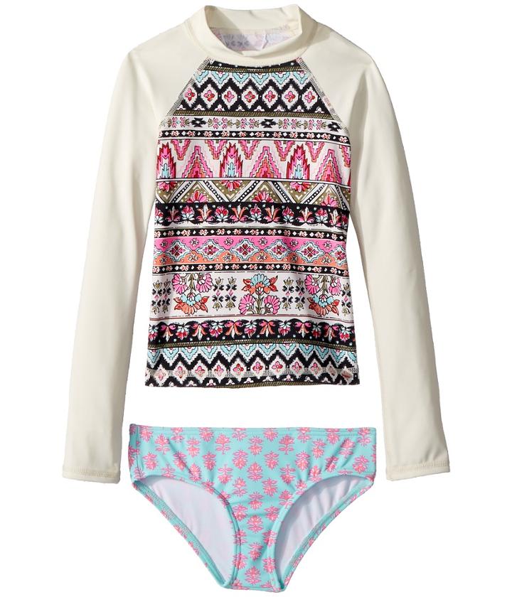 Billabong Kids - Moon Tribe Long Sleeve Rashguard Set