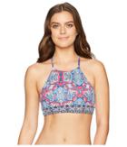 Tommy Bahama - Riviera Tile Reversible High Neck Halter
