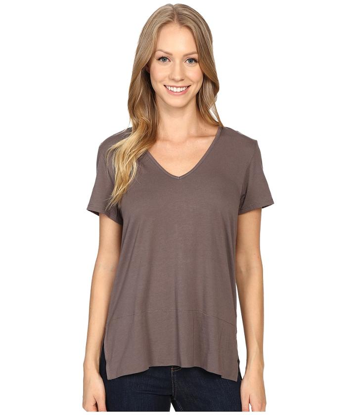 Lilla P - Pima Modal Short Sleeve V-neck