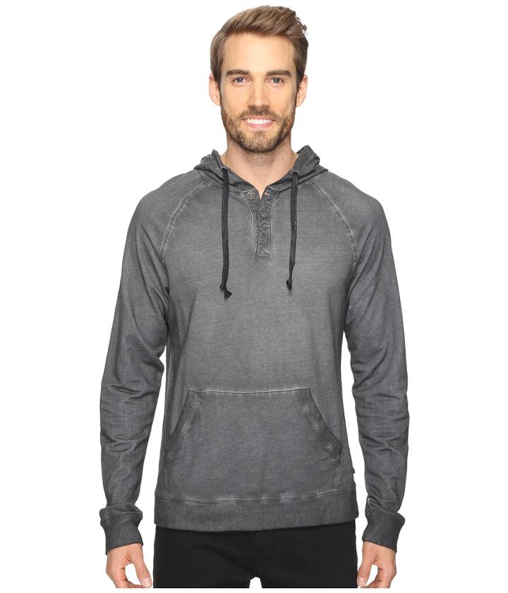 Michael Stars - Pullover Henley Hoodie