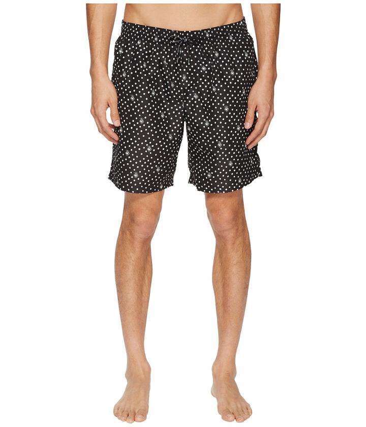 Dolce &amp; Gabbana - Mid Length Polka Dot Boxer W/ Bag