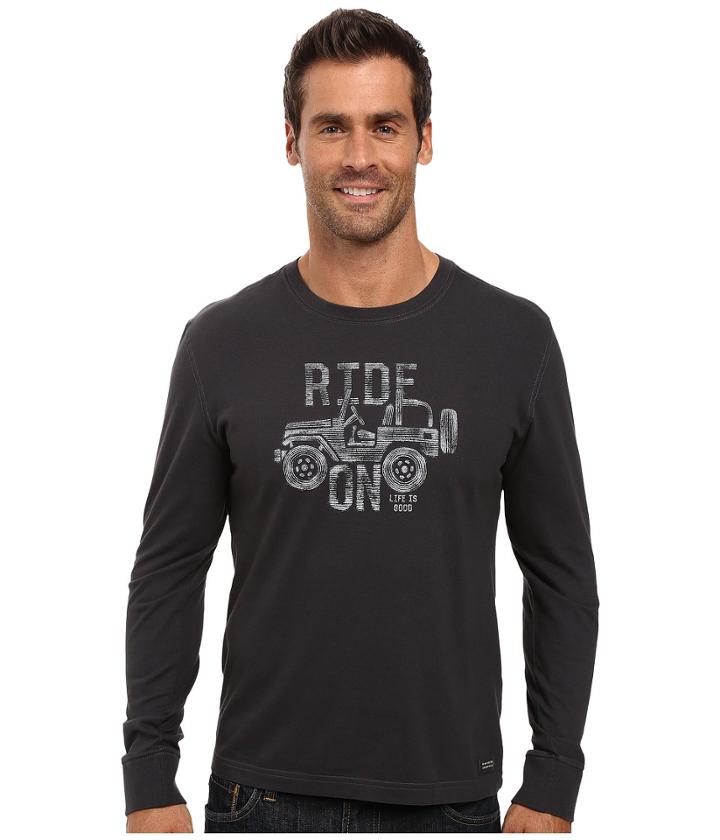 Life Is Good - Enjoy The Ride Long Sleeve Crusher Tee