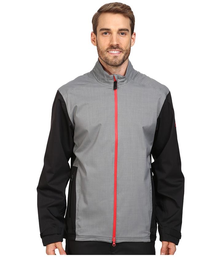 Adidas Golf - Climaproof Heather Stretch Full Zip Jacket