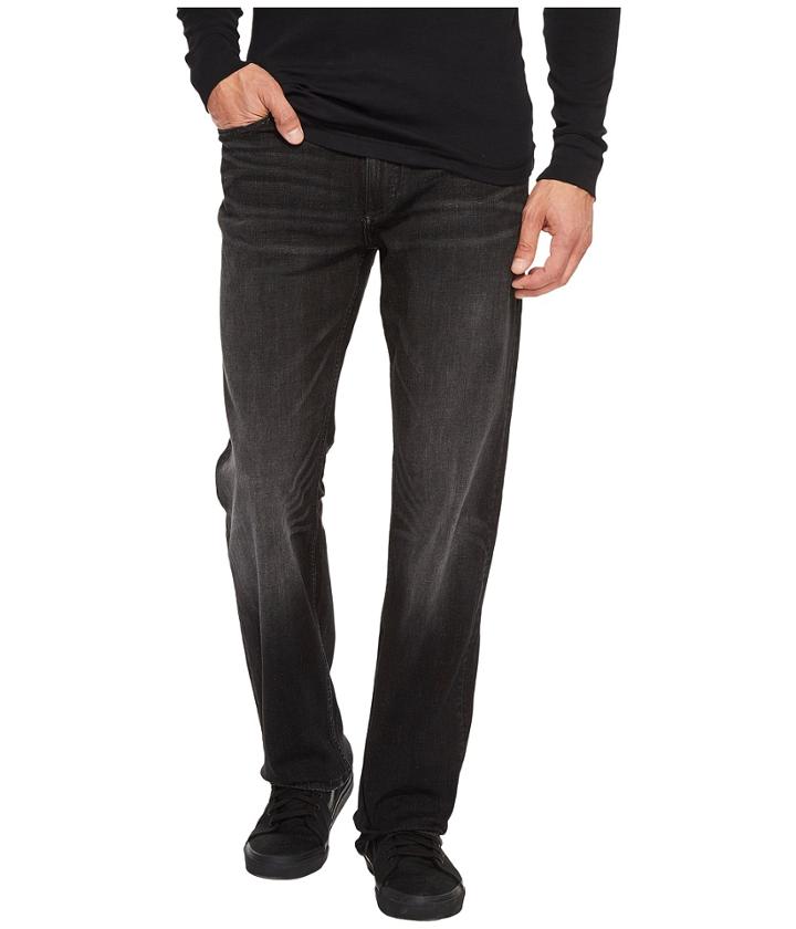 Calvin Klein Jeans - Straight Leg Jeans In Black Lightning