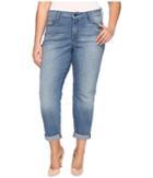 Nydj Plus Size - Plus Size Jessica Relaxed Boyfriend In Jet Stream
