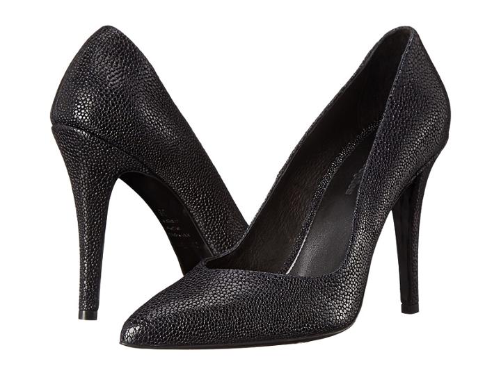 The Kooples - Shagreen Style Leather Pumps