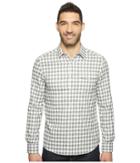 Kenneth Cole Sportswear - Long Sleeve One-pocket Grindle Check Shirt