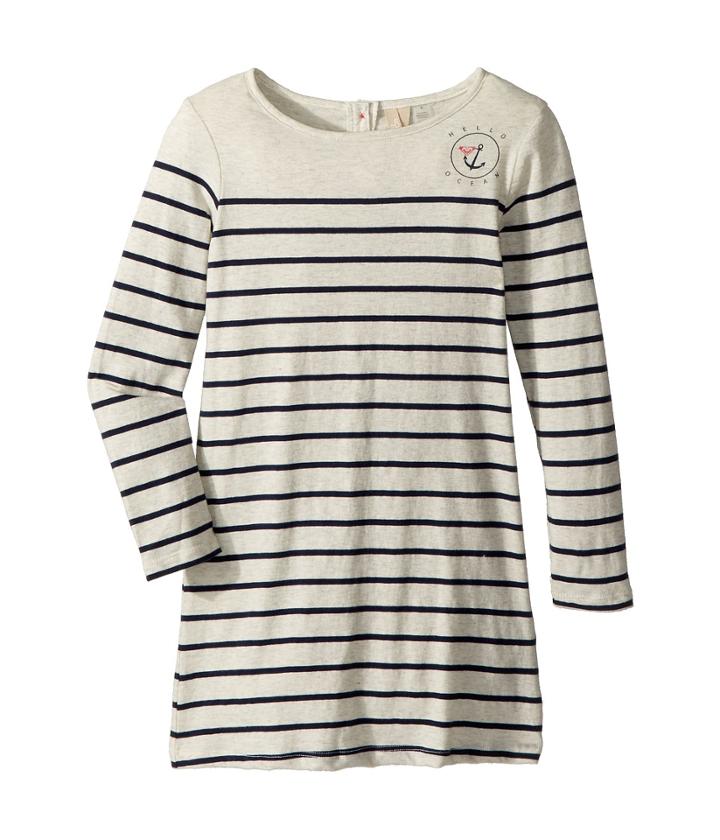Roxy Kids - Flamingo Dance Long Sleeve Dress