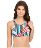 Red Carter - High Neck Cut Out Tank Top