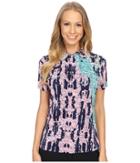 Jamie Sadock - Morning Star Print Crunchy Short Sleeve Top