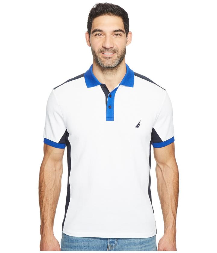 Nautica - Short Sleeve Color Block Polo