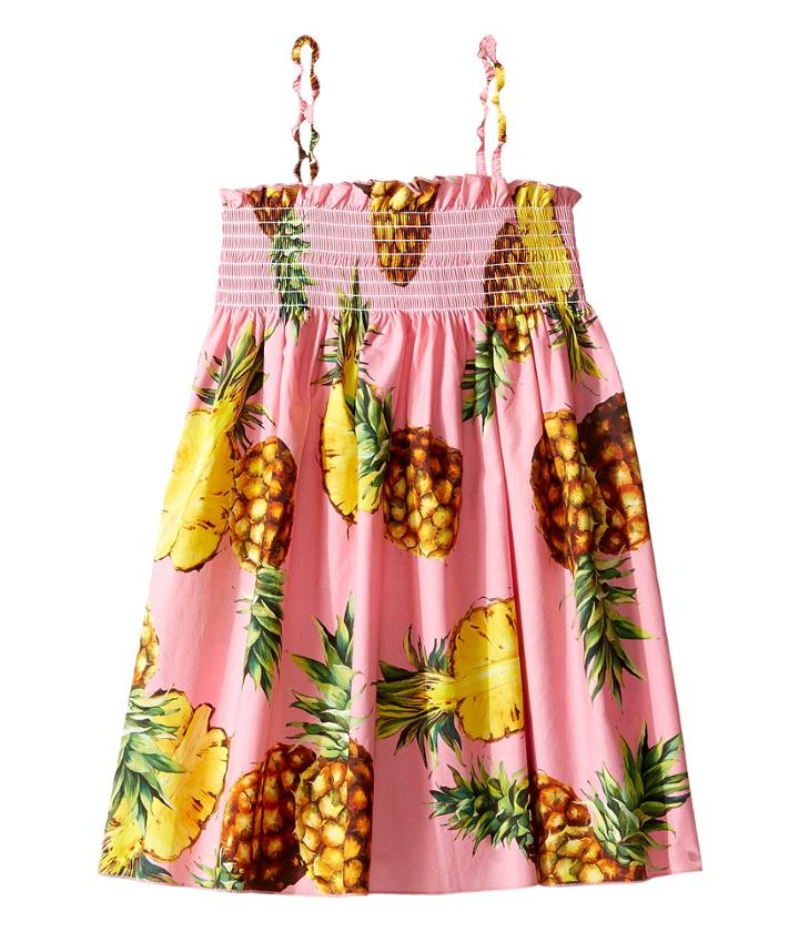 Dolce &amp; Gabbana Kids - Tropical City Sleeveless Dress