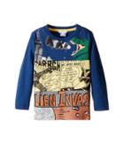 Little Marc Jacobs - Long Sleeve Alien Invasion Illustration Tee Shirt