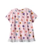 Fendi Kids - Short Sleeve Fur Monster Print T-shirt
