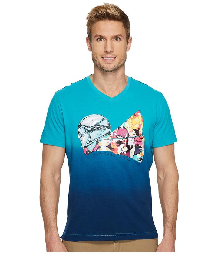 Robert Graham - Into The Wind Short Sleeve Knit Graphic T-shirt